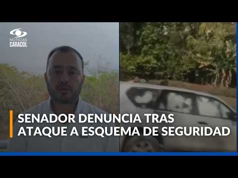 Se pronunció el senador Jairo Castellanos tras atentado: dos escoltas muertos y equipo secuestrado