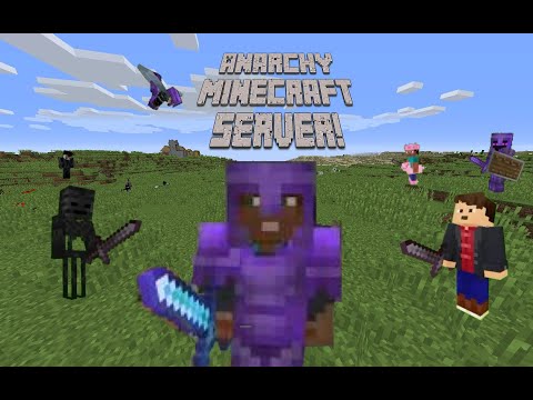 Th3 M1nt Man - i joined my friends Anarchy Minecraft Server!