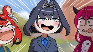 Kronii & Bae Being Misogynistic【Hololive Animation｜Eng sub】