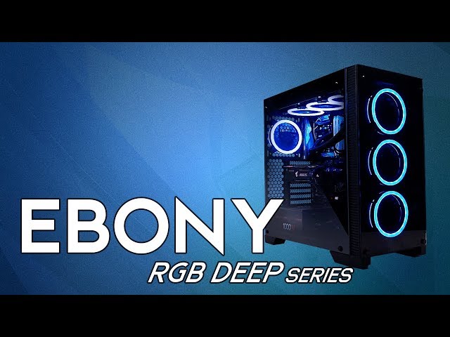 Abysm Gaming Ebony Caja PC Cristal Templado USB 3.0 RGB Negro video
