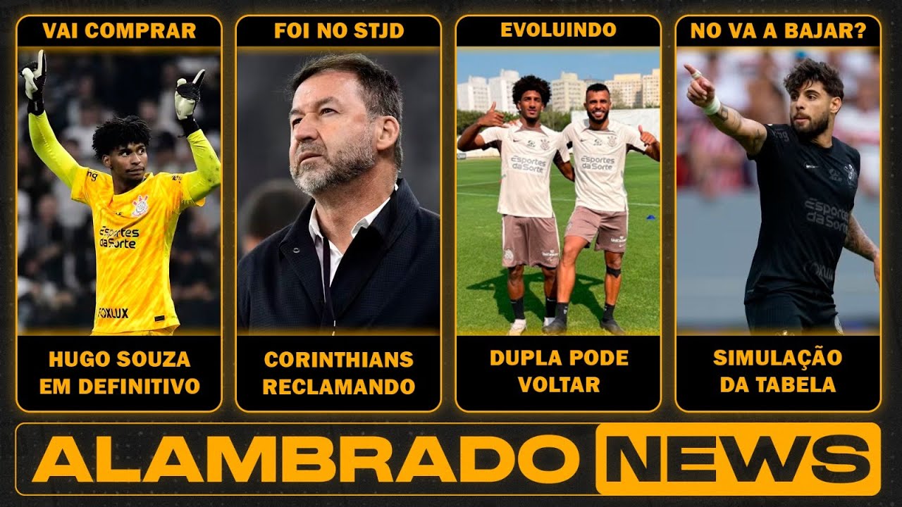 CORINTHIANS ENTRA NO STJD CONTRA MUDANÇA DE DATAS - Alambrado News #126