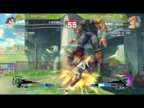 Crystal Level Grande Finale RaGe Seratna Vs FFC Vince SSF4AE