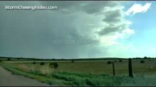 preview picture of video '6/1/2014  NW Kansas Storm Chase LIVE #2'