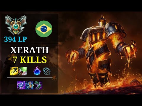 Xerath Support vs Alistar - 7 kills - Drogolhus BR Grandmaster (394 LP) Patch 11.5
