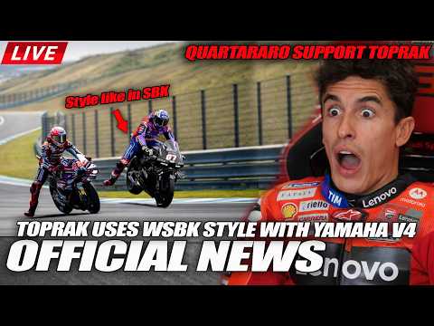 INSANE Finally Toprak Uses LAST STYLE like WSBK in Thailand GP, Quartararo FULL SUPPORT to Toprak