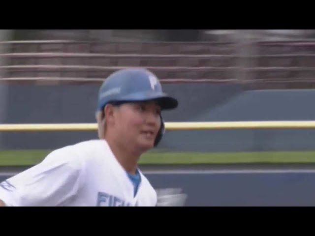 【ファーム】ファイターズ・郡拓也 今日2本目となる3号ソロホームラン!! 2022年6月8日 北海道日本ハムファイターズ 対 横浜DeNAベイスターズ