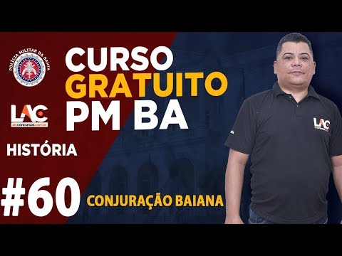 PM BA 2019 - Conjuração Baiana