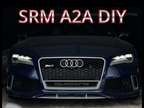 THIS RS7 IS GETTING ALL THE SAUCE!! SRM A2A WITH PORT INJECTION DIY!!