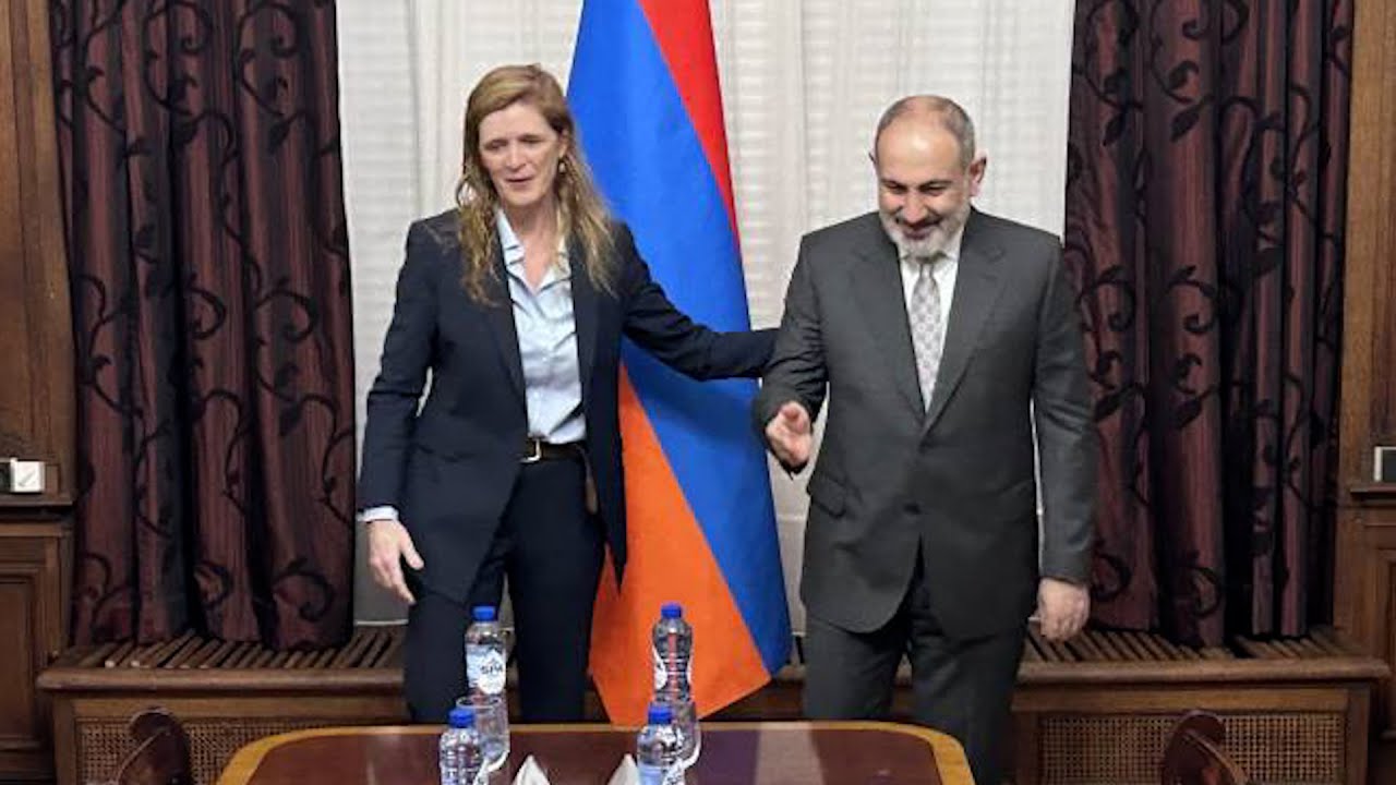 Կադրեր՝ Նիկոլ Փաշինյանի և Սամանթա Փաուերի հանդիպումից