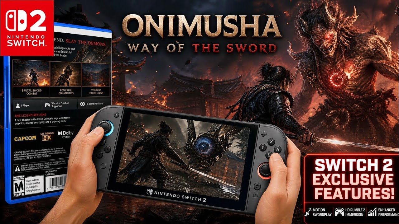 Onimusha: Way of the Sword — Gameplay, Release Date & Switch 2 Features