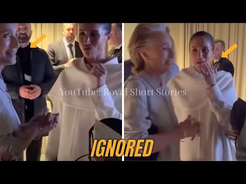 Meghan Markle Left Talking to Herself as Dame Kristin Scott Totally IGNORES Her at Balenciaga