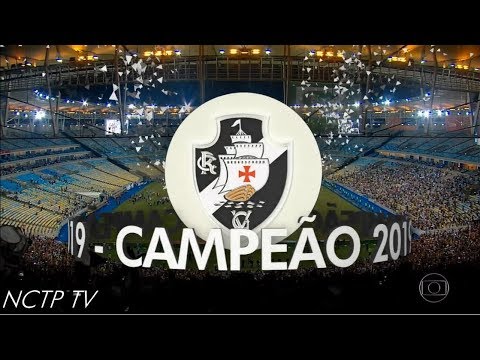 Comemoração - Vasco Campeão da Taça Guanabara 2019 - Globo HD