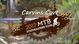 Southeastern Trail Riding @ Carvins Cove, riding the gauntlet.