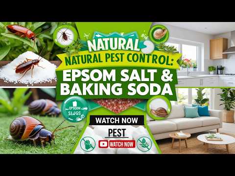 Natural Pest Control: How Epsom Salt & Baking Soda Can Keep Your Home Pest-Free!