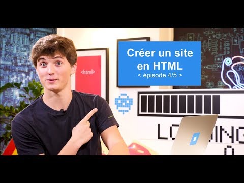 Create a website in HTML (4/5) - 3 minutes to code with Micode