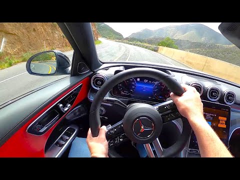 2022 Mercedes-Benz C 300 4Matic Sedan - POV Test Drive (Binaural Audio)