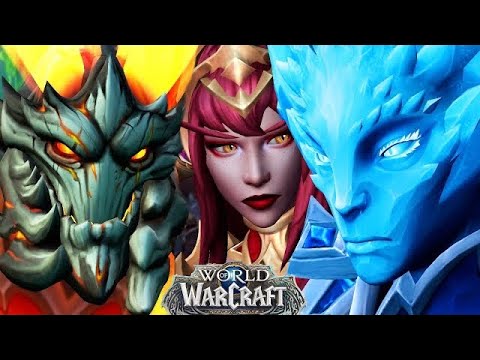 Vyranoth Betrays Incarnates For Alexstrasza Cinematic - Fyrakk Enters Dream | 10.2 WoW Dragonflight