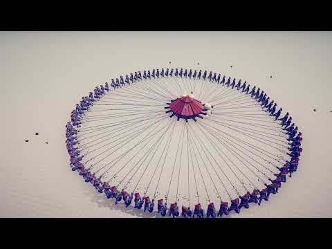 100x Harpooner vs Every Unit in TOTALLY ACCURATE BATTLE SIMULATOR ||