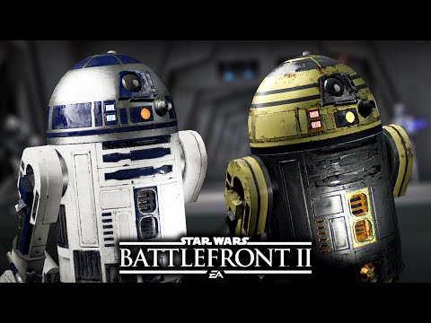 R2-D2 vs GOLDIE - Star Wars Battlefront 2 Duel of the Droids Mod by Omnimeraki