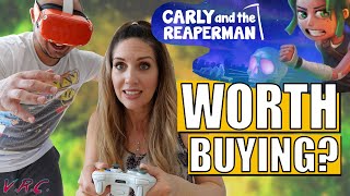 Carly and the Reaperman QUEST REVIEW - A Cool Multiplayer Puzzler