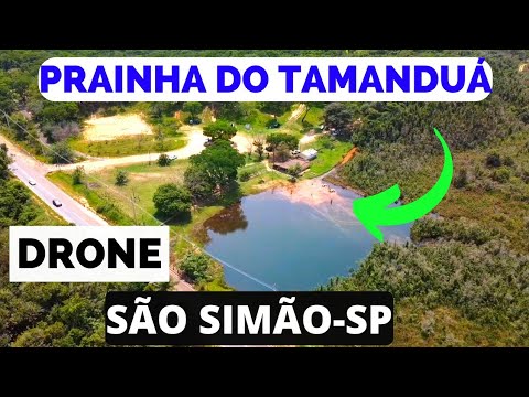 DRONE NA PRAINHA DO TAMANDUÁ - SÃO SIMÃO-SP