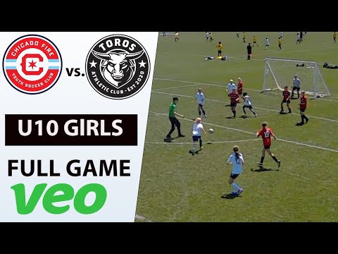 Chicago Fire vs AC Toros  - 2013 U10 Girls Soccer Full Game in VEO [May 20 2023]
