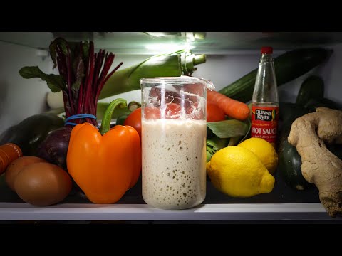 Storing your Sourdough Starter in the FRIDGE | How to Guide