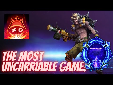 Junkrat Rocket Ride - THE MOST UNCARRIABLE GAME! - Grandmaster Storm League