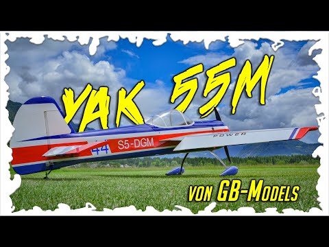 Awesome flight with YAK 55M 2,2m || GB-Models/HEPF Modellbau || #simplyphil