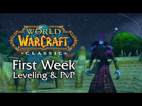 WOW CLASSIC MAGE LEVELING & PVP