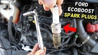 HOW TO REPLACE SPARK PLUGS ON FORD ESCAPE FUSION 1.6 ECOBOOST