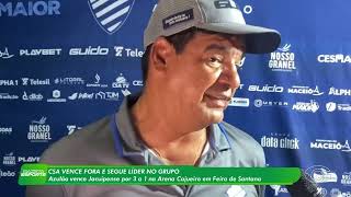 CSA vence Jacuipense fora de casa e segue com 100% de aproveitamento na Série D - 13/4/26