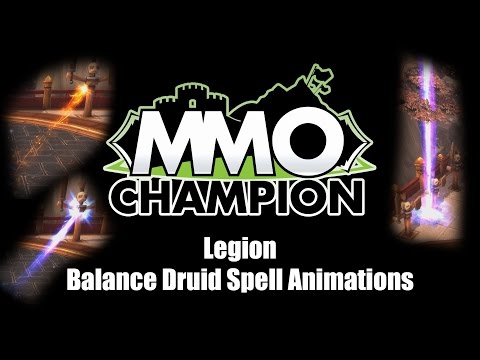 Patch 7.2 - Balance Druid Spell Animations