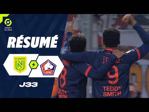 FC NANTES - LOSC LILLE (1 - 2) - Résumé - (FCN - LOSC) / 2023-2024