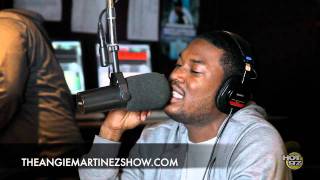 Meek Mill Freestyle On The Angie Martinez Show W/Dj Enuff  on HOT97FM