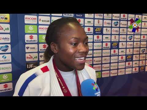 #JudoWorlds2017: Interview with Clarisse AGBEGNENOU (FRA)