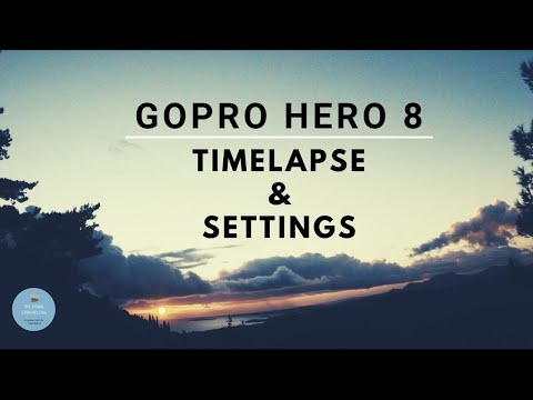 THE BEST SETTINGS FOR GOPRO HERO 8 | TIMELAPSE | SUNRISE