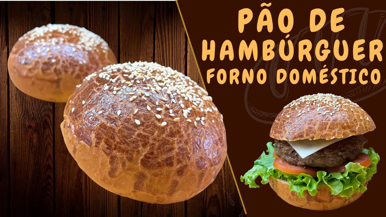 Pão de Hambúrguer Macio !!! Diferente de Tudo que você já viu...