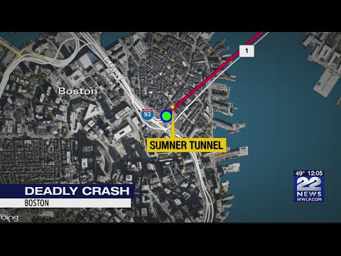 Man from Northampton dies after vehicle crash in the Sumner Tunnel in Boston