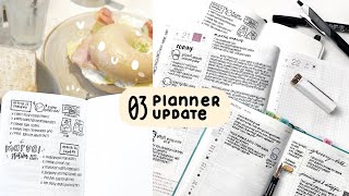 March 2023 Planner Update | Hobonichi & Bullet Journal