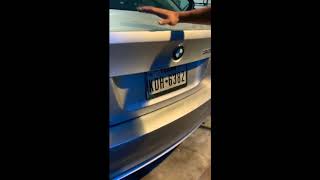 How to open BMW trunk with a DEAD battery