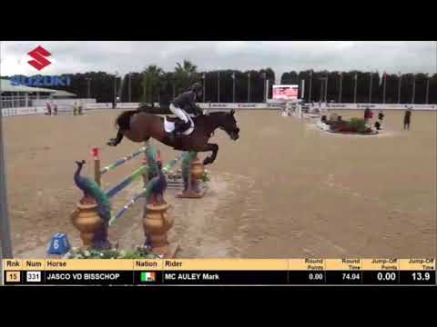 JASCO VD BISSCHOP & Mark MCAULEY - CSIO3* 155 GP - VALENCIA 2020 Jump Off