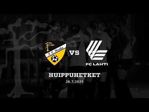 Huippuhetket: FC Honka 5-1 FC Lahti 26.7.2025