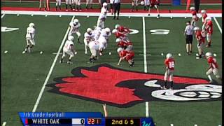 preview picture of video 'White Oak v Colerain 7th Grade Football Highlights 2014'