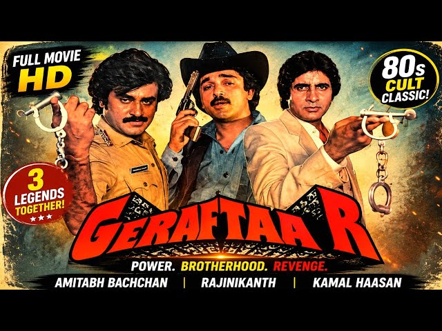 Geraftaar Full Movie HD | Amitabh Bachchan, Rajinikanth & Kamal Haasan |  Blockbuster Movie SDDEFAULT Thumbnail