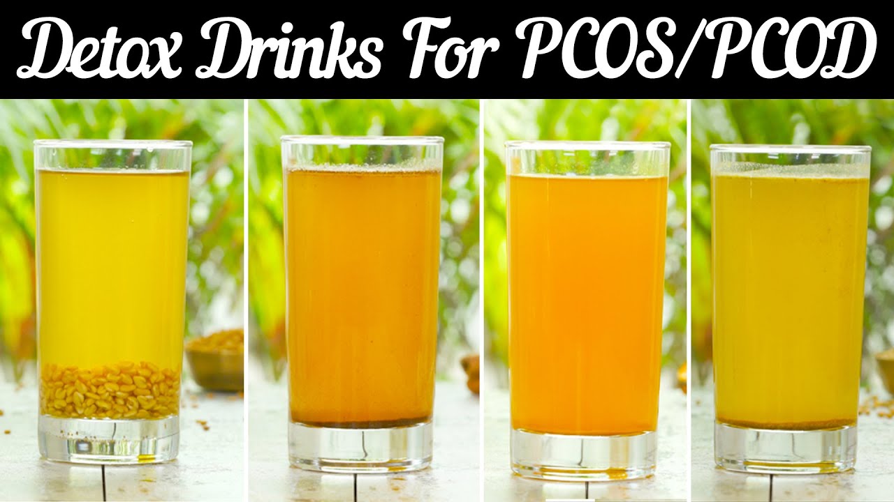 Detox Drinks For PCOS/PCOD