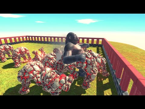 How Long Will Goro The Giant Hold Out Vs Infernals ARBS |Animal Revolt Battle Simulator