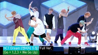 NCT Dream (엔씨티 드림) Full Ver. (Go + 1,2,3 + We Go Up) 4K 60P RAW 직캠]@180902 락뮤직