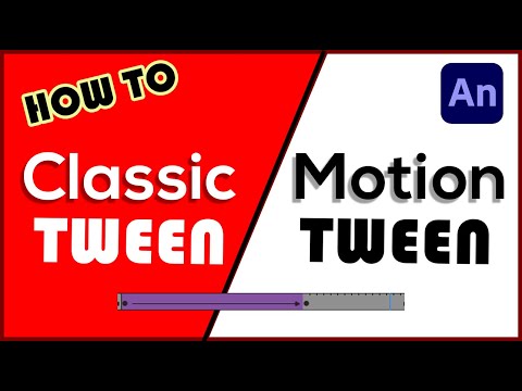 Classic Tween vs Motion Tween in Adobe Animate | Step-by-Step Tutorial