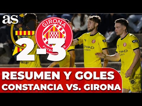 RESUMEN Y GOLES en el CARRUSEL DEPORTIVO del CONSTANCIA vs. GIRONA de la COPA DEL REY